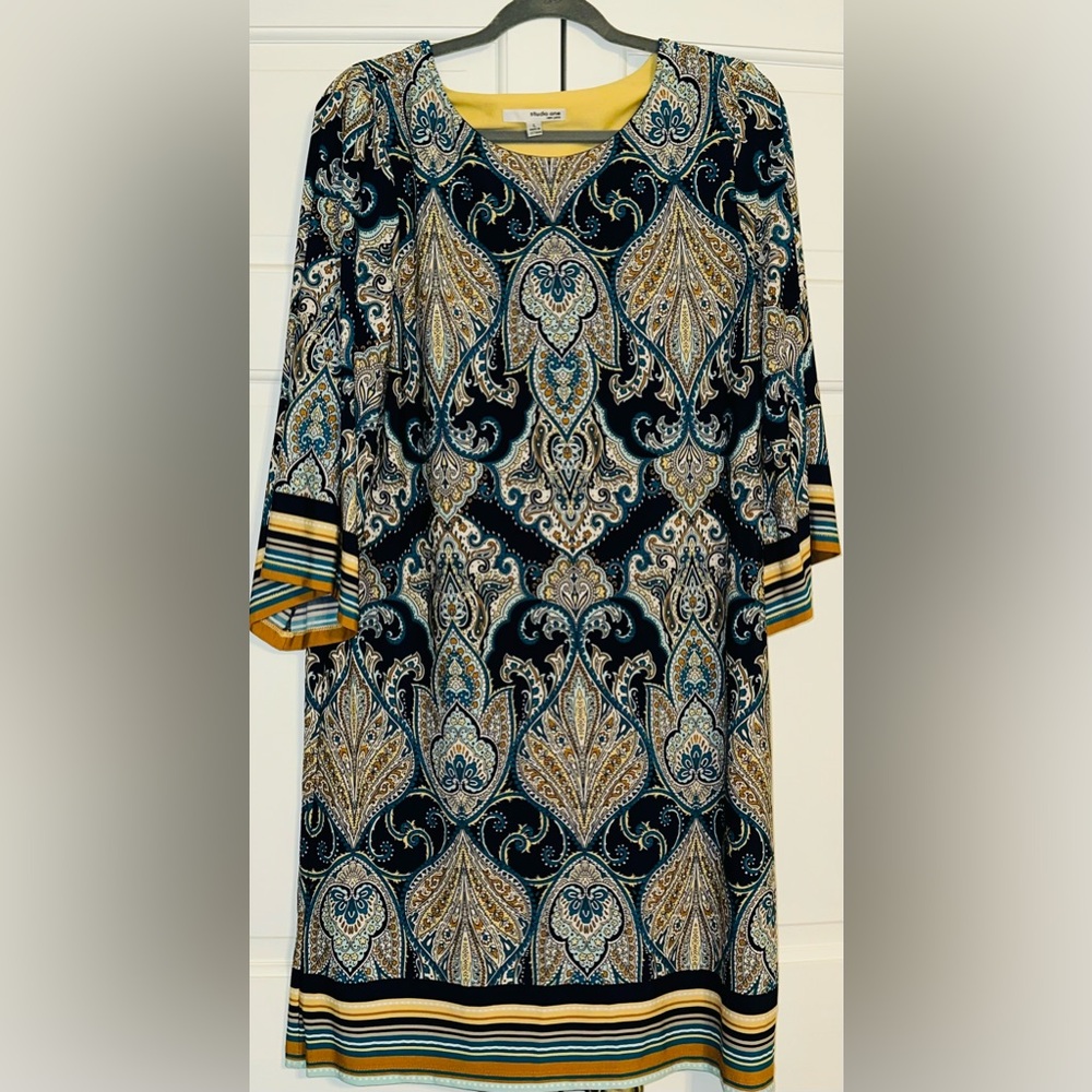 Woman’s Paisley Dress